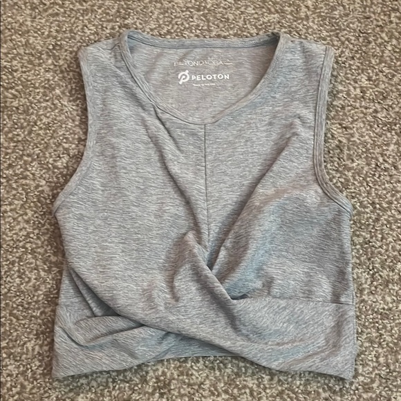 Beyond Yoga x Peloton Wrap Crop Tank Top - Picture 1 of 3